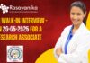 CIAB Walk-In Interview - on 20-05-2025 for a Research Associate