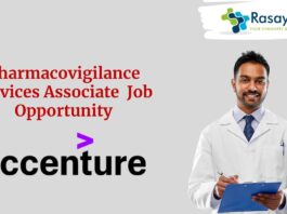 Pharmacovigilance Services Associate Job Opportunity
