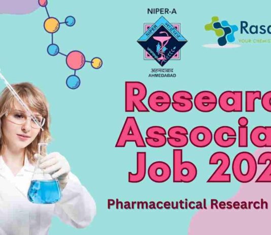 NIPER Ahmedabad Hiring Research Associate Job 2025 – Apply Now