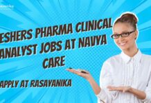Freshers Pharma Clinical Analyst Jobs at Navya Care