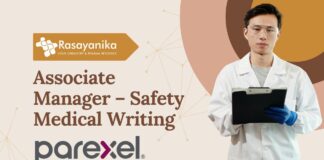Associate Manager – Safety Medical Writing Jobs | Bachelor's in Pharmacy Candidates Apply at Parexel.