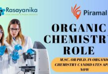 Organic Chemistry Role at Piramal Group Apply in Navi Mumbai