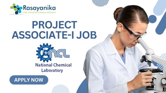 _Project Associate-I Job at CSIR-NCL MSc in Organic Chemistry Candidates Apply by 8 May 2025