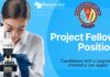 Project Fellow Position - BITS Pilani, Candidates with a degree in chemistry can apply!