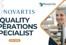 Quality Operations Specialist at Novartis, Apply online!
