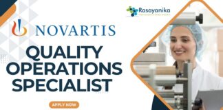 Quality Operations Specialist at Novartis, Apply online!