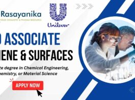 R&D Associate - Hygiene & Surfaces at Unilever Bangalore