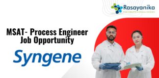 MSAT- Process Engineer Job Opportunity