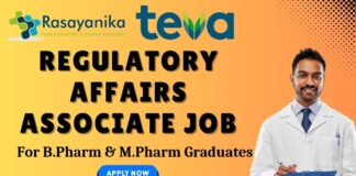 Regulatory Affairs Associate Job