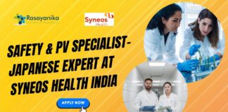 Safety & PV Specialist- Japanese Expert At Syneos Health India