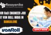 Senior R&D Engineer Job - at Von Roll