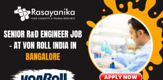 Senior R&D Engineer Job - at Von Roll
