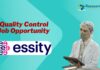 Quality Control Job at Essity