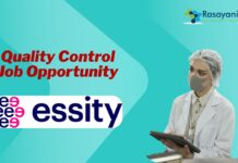 Quality Control Job at Essity