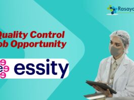 Quality Control Job at Essity