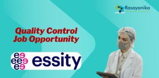 Quality Control Job at Essity