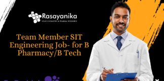 Team Member SIT Engineering Job