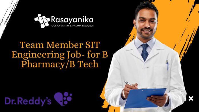 Team Member SIT Engineering Job