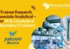 Trainee Research Associate Analytical