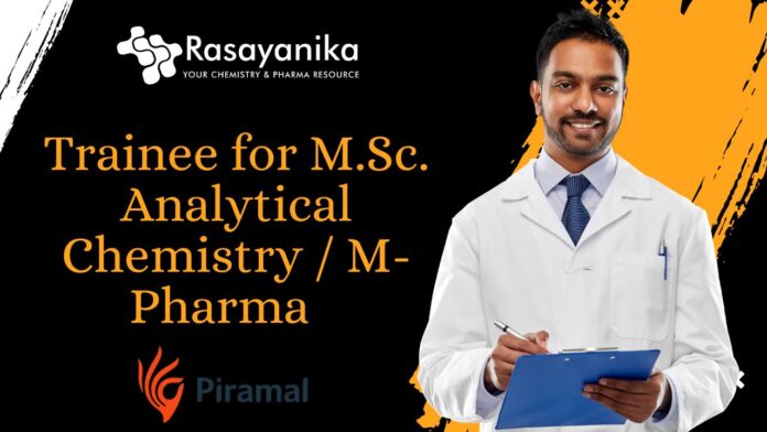 Trainee at Piramal Group