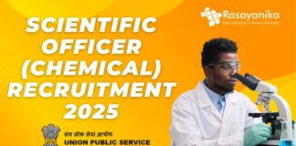 UPSC Scientific Officer (Chemical) Recruitment 2025 – 12 Job Post