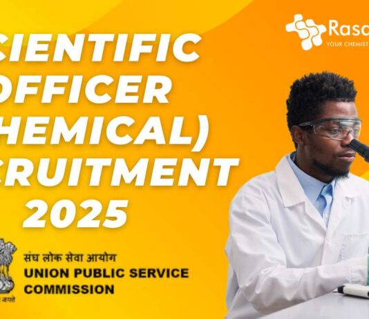 UPSC Scientific Officer (Chemical) Recruitment 2025 – 12 Job Post