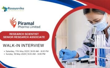 Freshers PhD Chemistry Job at Piramal Pharma – Attend Walk-In Drive Freshers Ph.D Chemistry Job at Piramal - Attend Walk-In Drive!