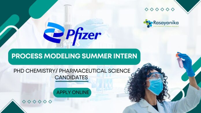Pfizer PhD Chemistry Summer Internship Opportunity - Apply Now!