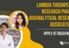 Lambda Therapeutic Research CDM Jobs For Pharma Candidates