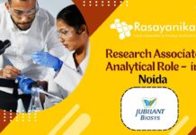 Research Associate Analytical Role