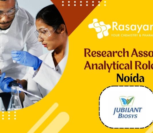 Research Associate Analytical Role