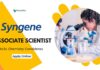 M.Sc Chemistry Job at Syngene as Associate Scientist - Apply!