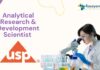 Analytical Research & Development Scientist - at USP