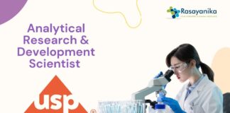 Analytical Research & Development Scientist - at USP