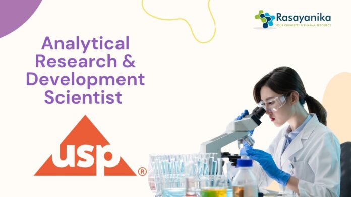 Analytical Research & Development Scientist - at USP