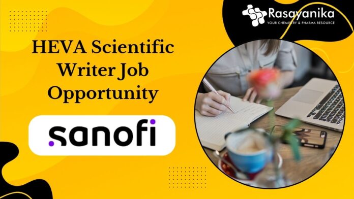HEVA Scientific Writer Job - at Sanofi