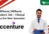 BPharm/MPharm Freshers' Job - Clinical Data Svs New Associate
