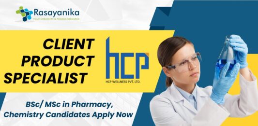  HCP Wellness Client Product Specialist Job in Ahmedabad | BSc/ MSc in Pharmacy, Chemistry Candidates Apply Now 