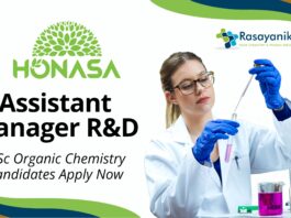 Assistant Manager R&D Job at Honasa Consumer Ltd. | MSc Organic Chemistry Candidates Apply Now