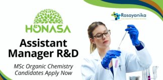 Assistant Manager R&D Job at Honasa Consumer Ltd. | MSc Organic Chemistry Candidates Apply Now
