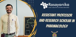 Assistant Professor and Research Scholar in Pharmacology