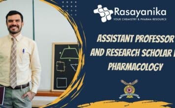 Assistant Professor in Pharmacology at BVDU Poona College of Pharmacy, Pune, Apply Now! Assistant Professor and Research Scholar in Pharmacology