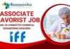 Associate Flavorist Job at IFF Gurugram – Apply Now!
