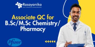 Associate Quality Control Opportunity - at Pfizer