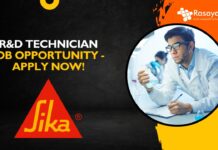 R&D Technician Job Opportunity - Apply Now!