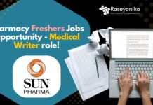 Pharmacy Freshers Jobs Opportunity - Medical Writer role!