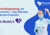 Chemical Engineering Job Opportunity - Team Member, Production (Peptide)