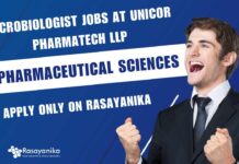 Microbiologist Jobs at Unicor Pharmatech LLP