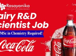 Coca-Cola Dairy R&D Scientist Job – Apply Now in Gurugram (1)