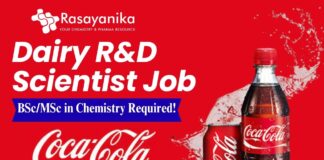 Coca-Cola Dairy R&D Scientist Job – Apply Now in Gurugram (1)